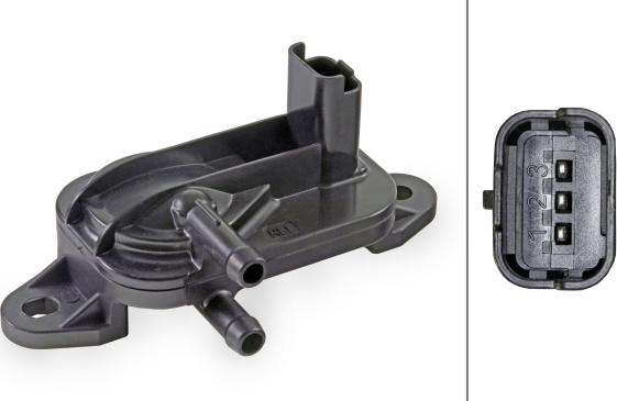 HELLA 6PP 009 409-381 - Senzor, presiune gaze evacuare aaoparts.ro