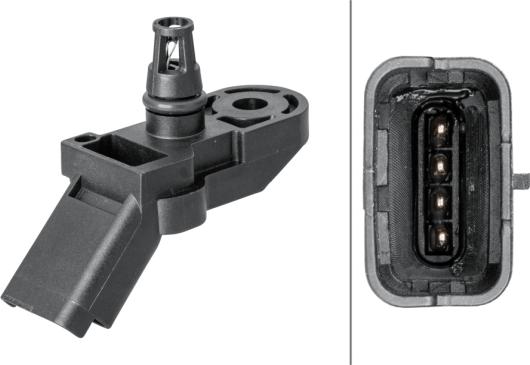 HELLA 6PP 009 400-301 - Senzor, presiune galerie admisie aaoparts.ro