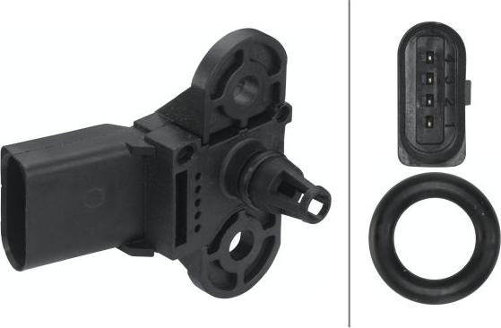 HELLA 6PP 009 400-791 - Senzor, presiune galerie admisie aaoparts.ro