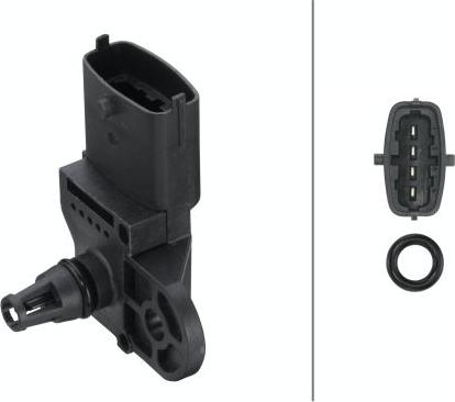 HELLA 6PP 013 400-001 - Senzor,temperatura aer admisie aaoparts.ro
