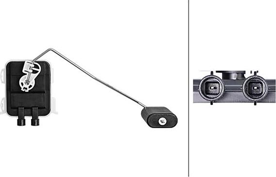 HELLA 6PR 358 187-451 - Senzor,rezervor combustibil aaoparts.ro