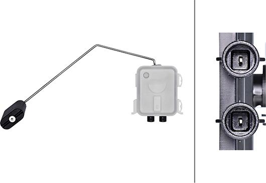 HELLA 6PR 358 187-041 - Senzor,rezervor combustibil aaoparts.ro