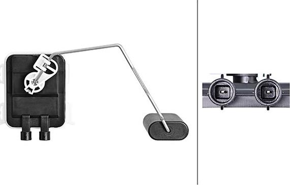 HELLA 6PR 358 187-351 - Senzor,rezervor combustibil aaoparts.ro