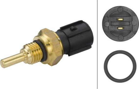 HELLA 6PT 009 107-511 - Senzor,temperatura lichid de racire aaoparts.ro