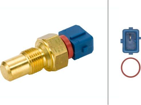 HELLA 6PT 009 107-681 - Senzor,temperatura ulei aaoparts.ro