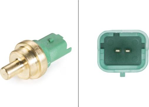 HELLA 6PT 009 309-031 - Senzor,temperatura lichid de racire aaoparts.ro