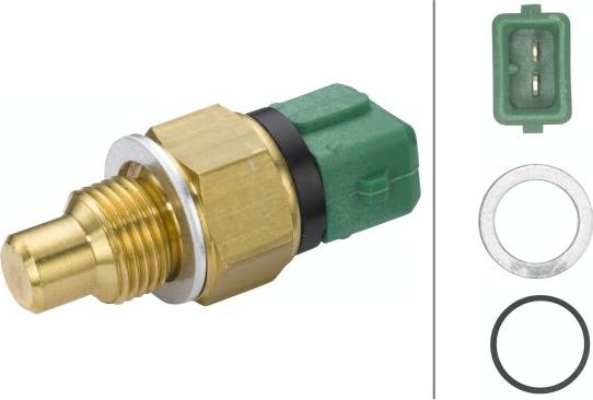 HELLA 6PT 009 309-131 - Senzor,temperatura lichid de racire aaoparts.ro