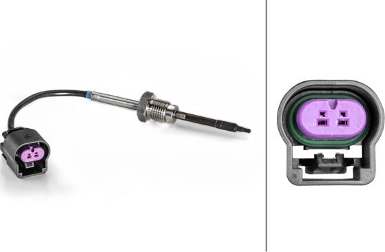 HELLA 6PT 014 494-381 - Senzor, temperatura gaze evacuare aaoparts.ro