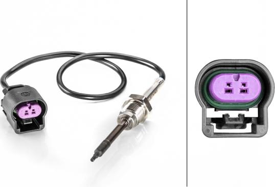 HELLA 6PT 014 494-331 - Senzor, temperatura gaze evacuare aaoparts.ro
