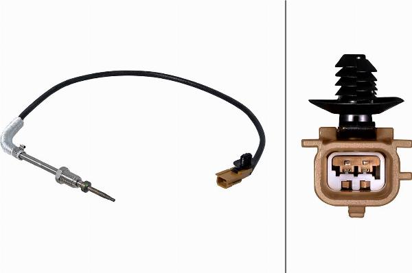 HELLA 6PT 358 226-411 - Senzor, temperatura gaze evacuare aaoparts.ro