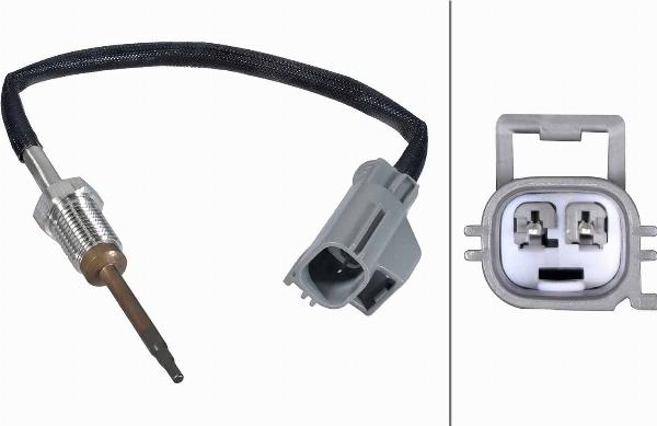 HELLA 6PT 358 226-511 - Senzor, temperatura gaze evacuare aaoparts.ro