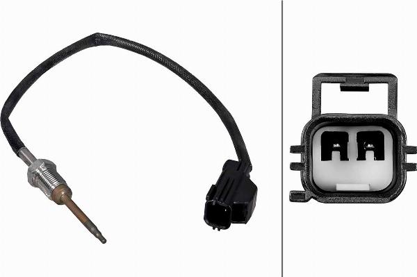 HELLA 6PT 358 226-661 - Senzor, temperatura gaze evacuare aaoparts.ro