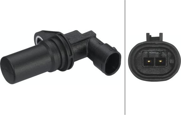 HELLA 6PU 009 163-401 - Senzor impulsuri, arbore cotit aaoparts.ro