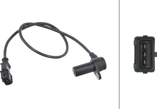 HELLA 6PU 009 163-821 - Senzor impulsuri, arbore cotit aaoparts.ro