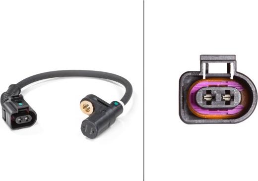 HELLA 6PU 009 106-741 - Senzor,turatie roata aaoparts.ro