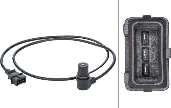 HELLA 6PU013 122-921 - Senzor impulsuri, arbore cotit aaoparts.ro