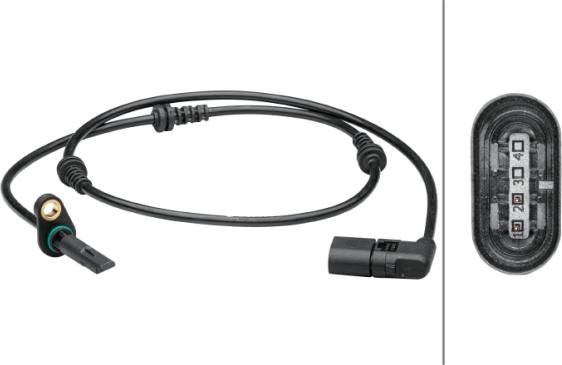 HELLA 6PU 012 679-431 - Senzor,turatie roata aaoparts.ro