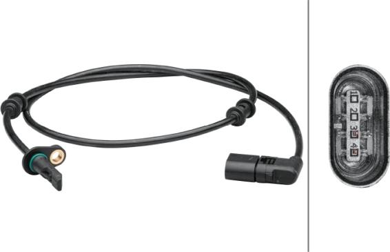 HELLA 6PU 012 679-471 - Senzor,turatie roata aaoparts.ro