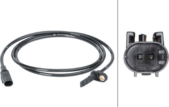 HELLA 6PU 012 679-641 - Senzor,turatie roata aaoparts.ro