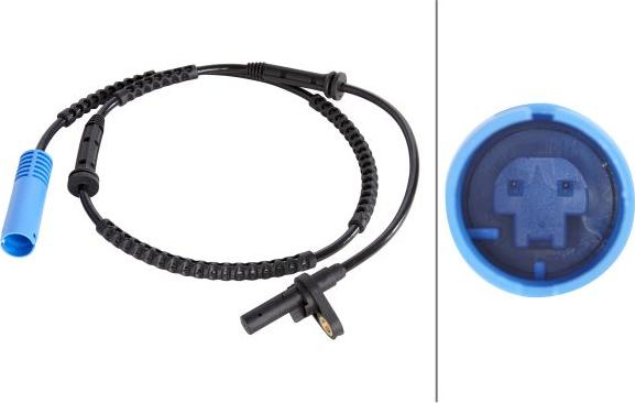 HELLA 6PU 012 806-091 - Senzor,turatie roata aaoparts.ro