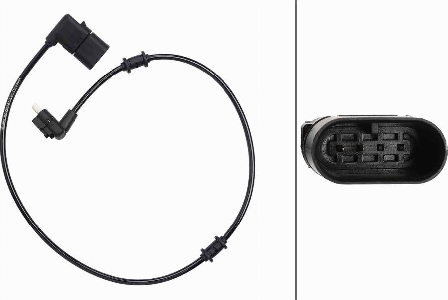 HELLA 6PU 358 248-131 - Senzor,turatie roata aaoparts.ro