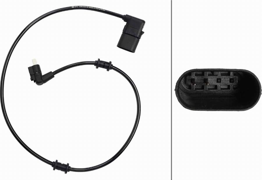 HELLA 6PU 358 248-121 - Senzor,turatie roata aaoparts.ro