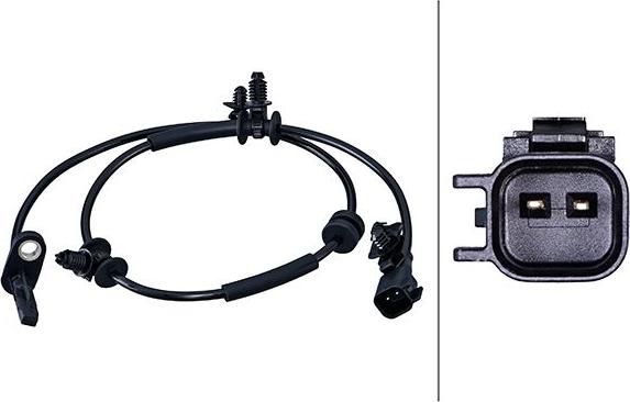 HELLA 6PU 358 218-381 - Senzor,turatie roata aaoparts.ro