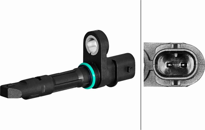 HELLA 6PU 358 217-291 - Senzor,turatie roata aaoparts.ro