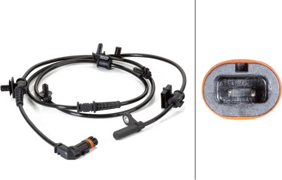 HELLA 6PU 230 040-261 - Senzor,turatie roata aaoparts.ro