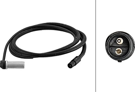HELLA 6PU 230 048-131 - Senzor,turatie roata aaoparts.ro