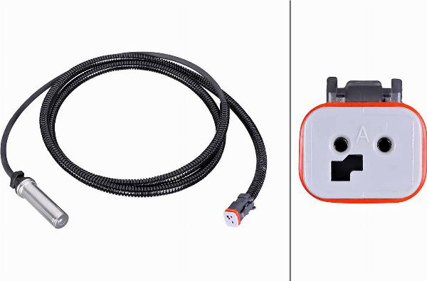 HELLA 6PU 230 052-301 - Senzor,turatie roata aaoparts.ro