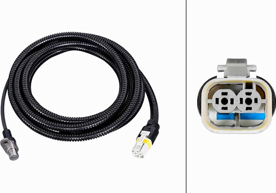 HELLA 6PU 230 052-321 - Senzor,turatie roata aaoparts.ro