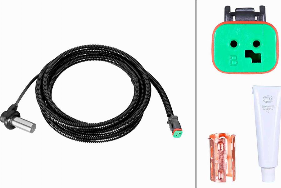 HELLA 6PU 230 052-261 - Senzor,turatie roata aaoparts.ro