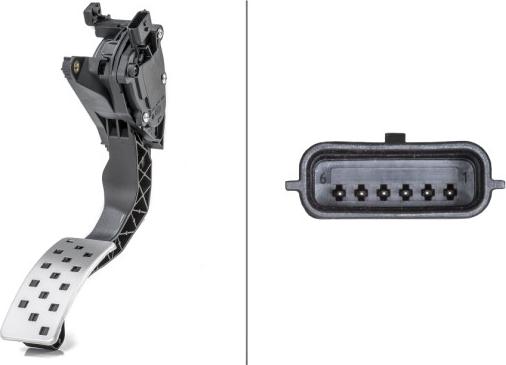 HELLA 6PV 009 978-821 - Senzor, pedala acceleratie aaoparts.ro