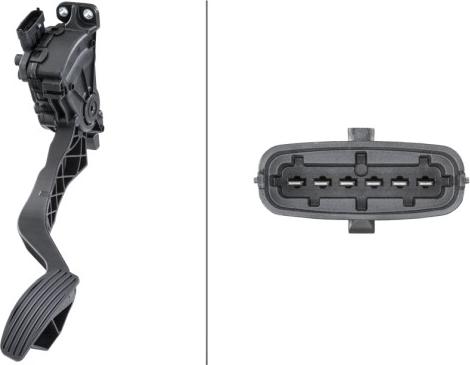 HELLA 6PV 009 417-701 - Senzor, pedala acceleratie aaoparts.ro