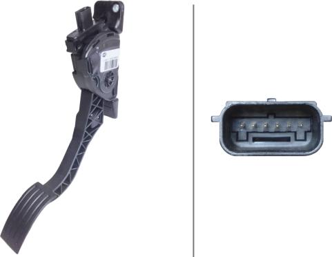 HELLA 6PV 010 368-111 - Senzor, pedala acceleratie aaoparts.ro