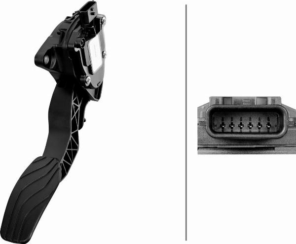 HELLA 6PV 312 404-011 - Senzor, pedala acceleratie aaoparts.ro