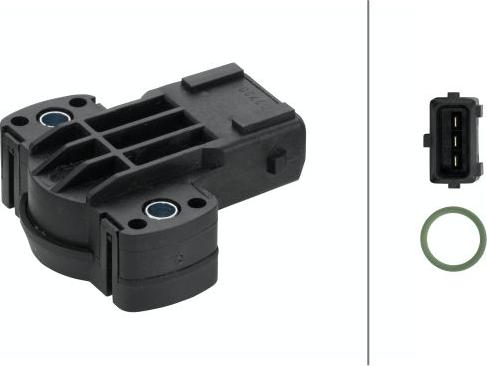 HELLA 6PX 008 476-111 - Senzor, pozitie clapeta acceleratie aaoparts.ro