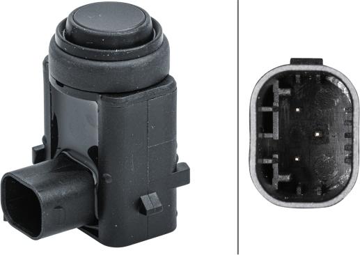 HELLA 6PX 358 141-561 - Sensor, ajutor parcare aaoparts.ro