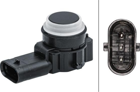 HELLA 6PX 358 141-691 - Sensor, ajutor parcare aaoparts.ro