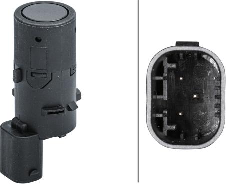 HELLA 6PX 358 141-611 - Sensor, ajutor parcare aaoparts.ro