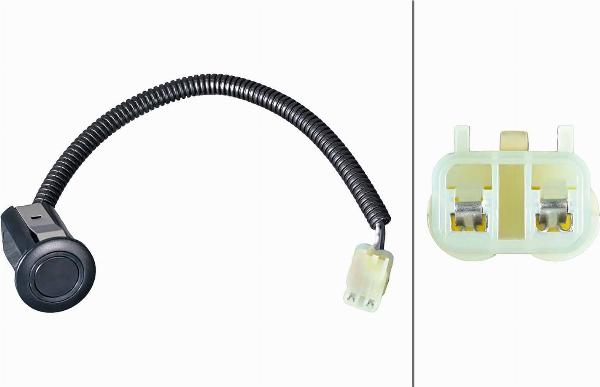 HELLA 6PX 358 269-041 - Sensor, ajutor parcare aaoparts.ro