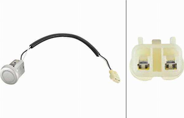 HELLA 6PX 358 269-051 - Sensor, ajutor parcare aaoparts.ro