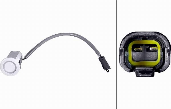 HELLA 6PX 358 269-211 - Sensor, ajutor parcare aaoparts.ro