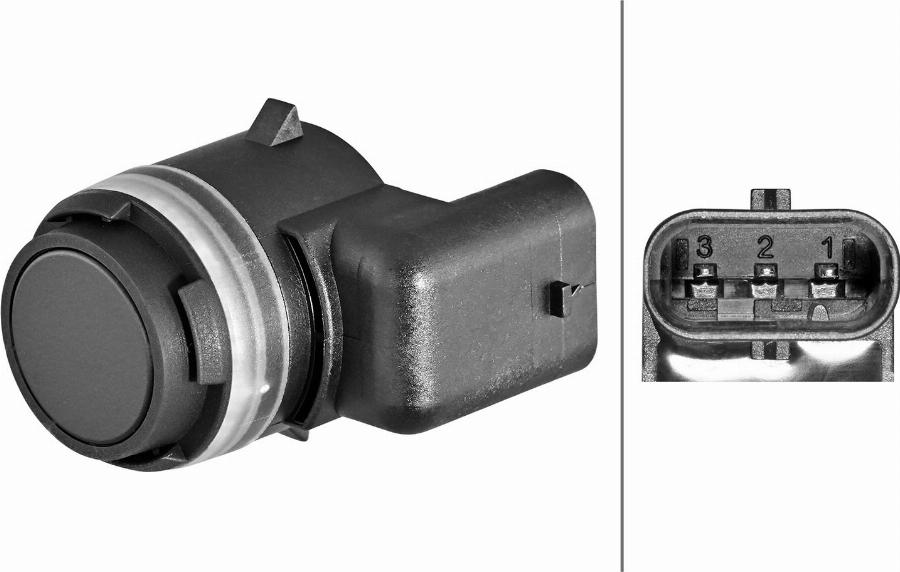 HELLA 6PX 358 270-431 - Sensor, ajutor parcare aaoparts.ro