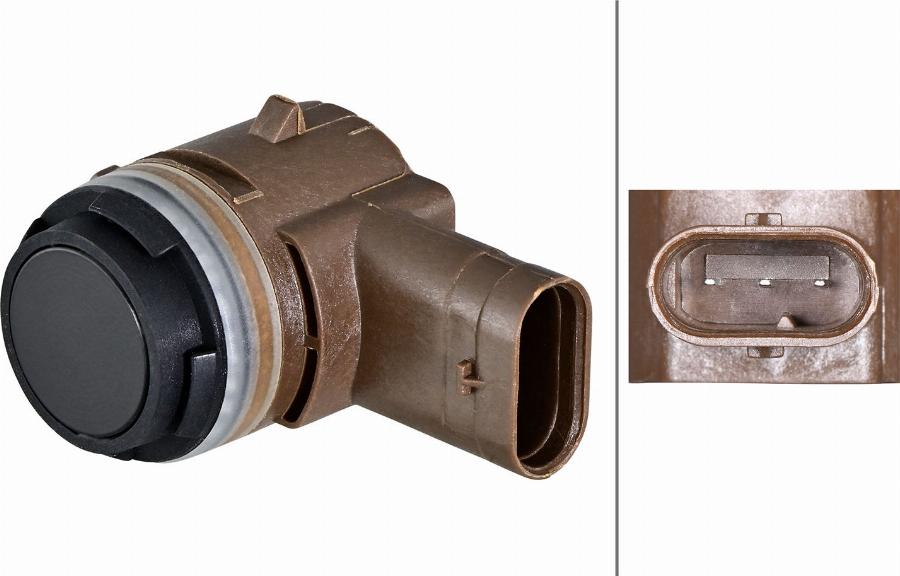 HELLA 6PX 358 270-471 - Sensor, ajutor parcare aaoparts.ro