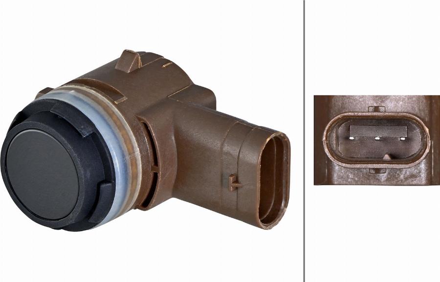 HELLA 6PX 358 270-601 - Sensor, ajutor parcare aaoparts.ro