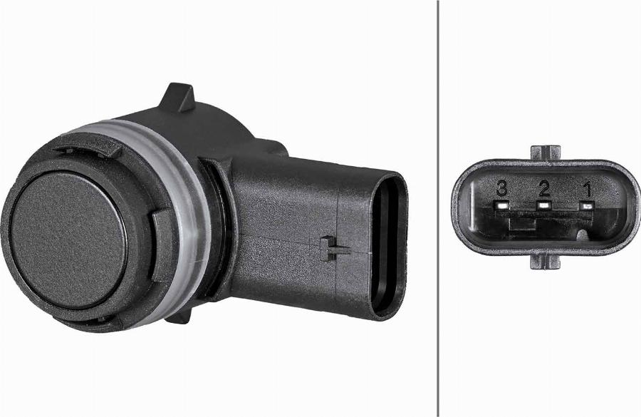 HELLA 6PX 358 270-311 - Sensor, ajutor parcare aaoparts.ro
