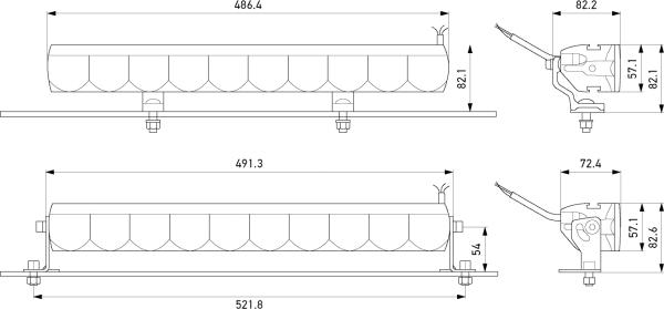 HELLA 1FE 358 154-021 - Far faza lunga aaoparts.ro