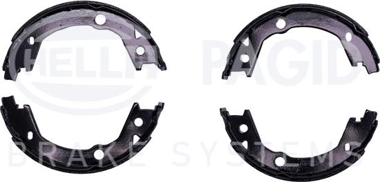 HELLA 8DA 355 050-061 - Set saboti frana, frana de mana aaoparts.ro